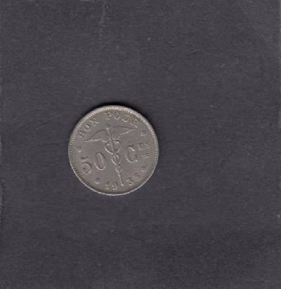 Beschrijving: 50 Centimes  fr  